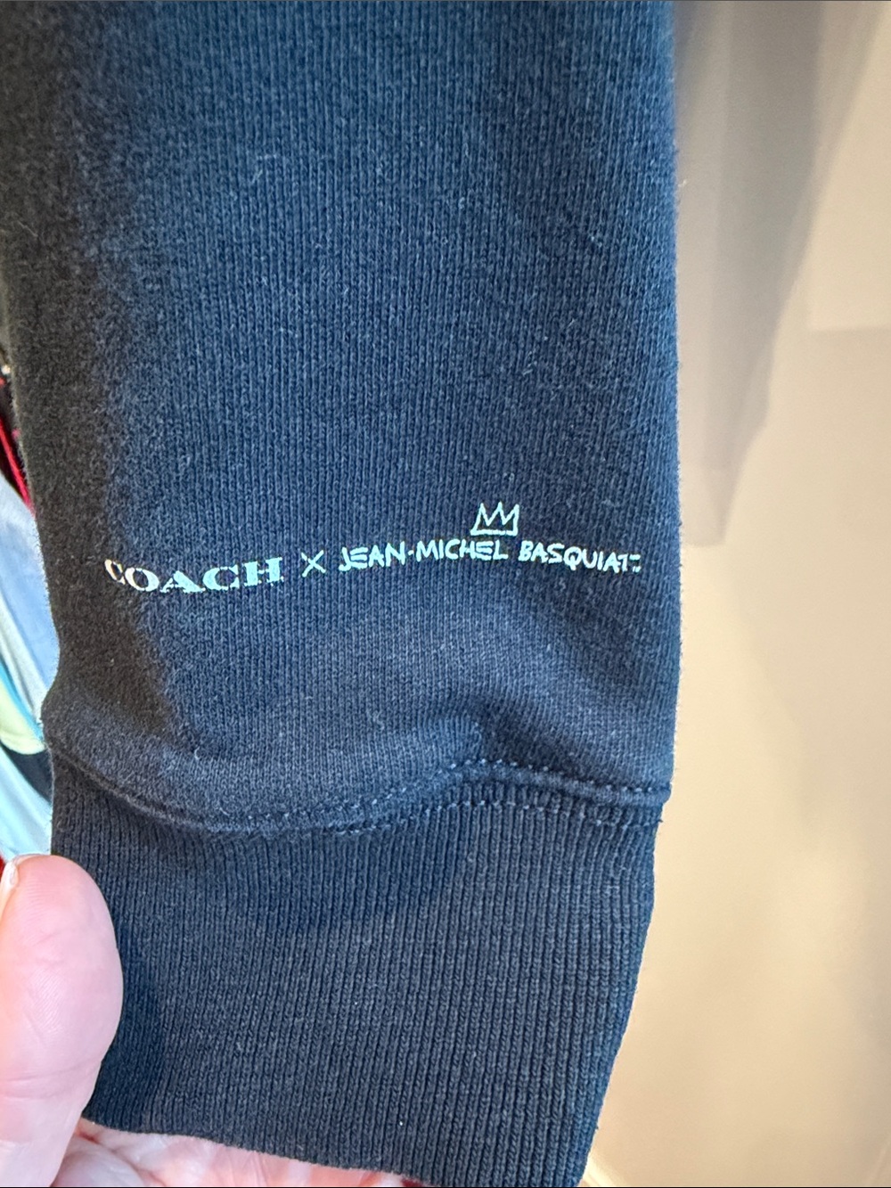 Coach Black Hoodie with Crown Dino Graphic - Men - Picture 5 of 6
